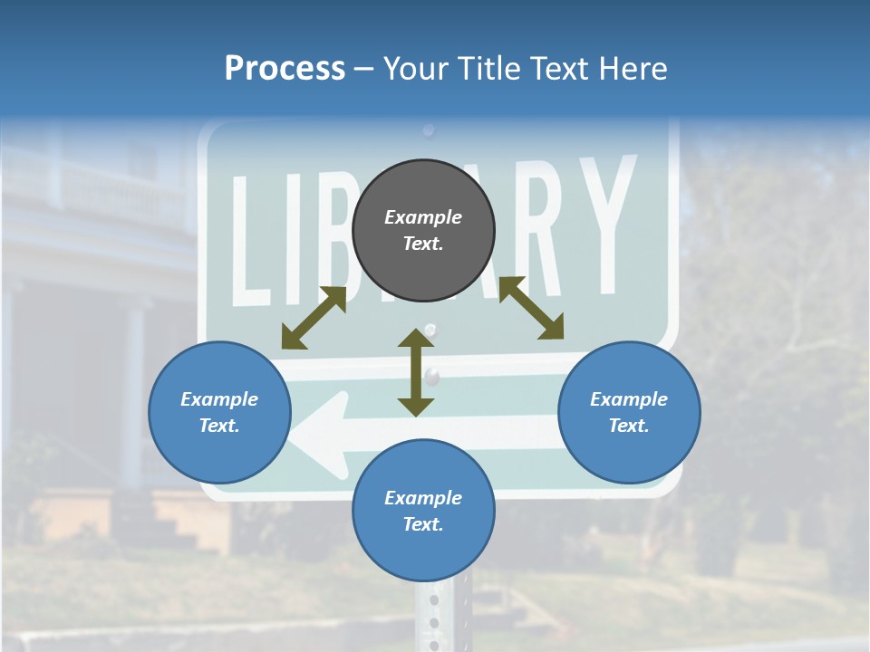 Background Signage Traffic PowerPoint Template