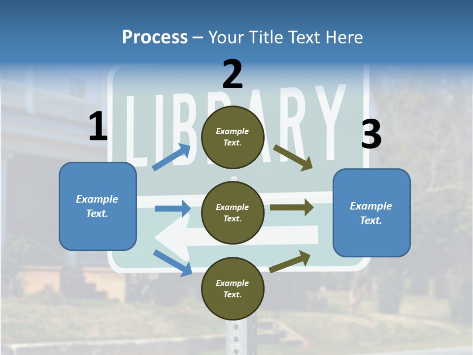 Background Signage Traffic PowerPoint Template