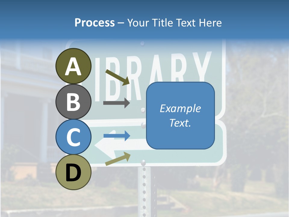 Background Signage Traffic PowerPoint Template
