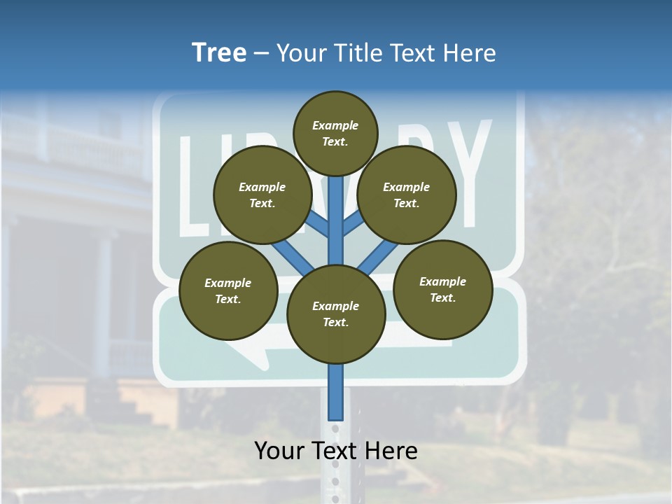 Background Signage Traffic PowerPoint Template