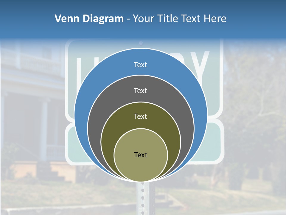 Background Signage Traffic PowerPoint Template