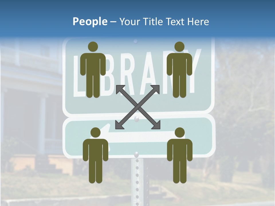 Background Signage Traffic PowerPoint Template