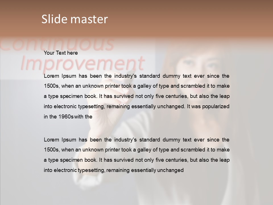 Improvement Cycle Management PowerPoint Template