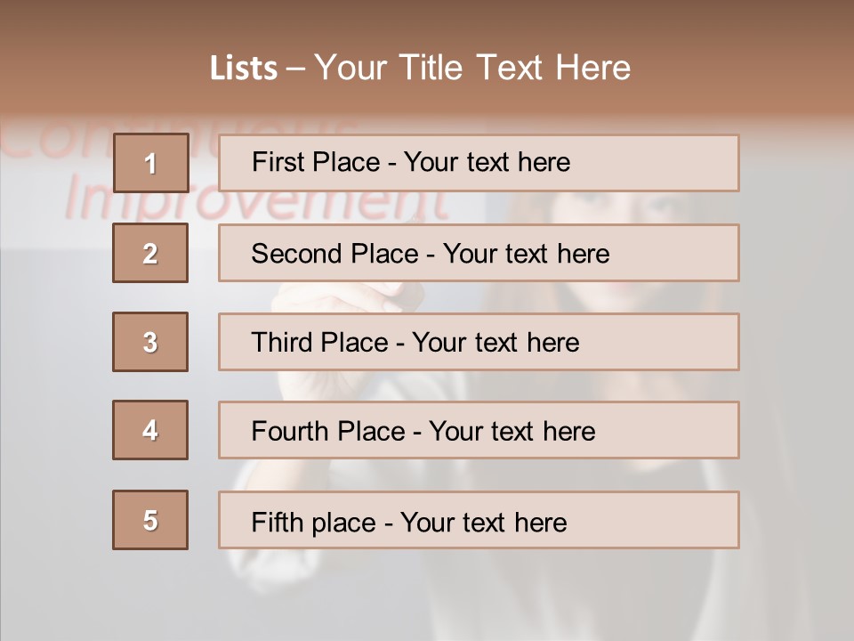 Improvement Cycle Management PowerPoint Template