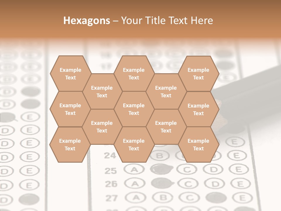 Closeup Solution Horizontal PowerPoint Template