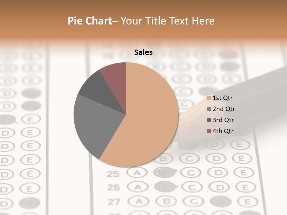 Closeup Solution Horizontal PowerPoint Template