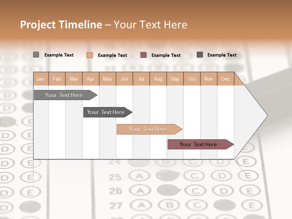 Closeup Solution Horizontal PowerPoint Template