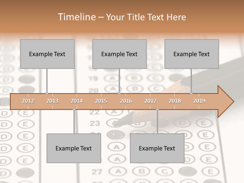 Closeup Solution Horizontal PowerPoint Template
