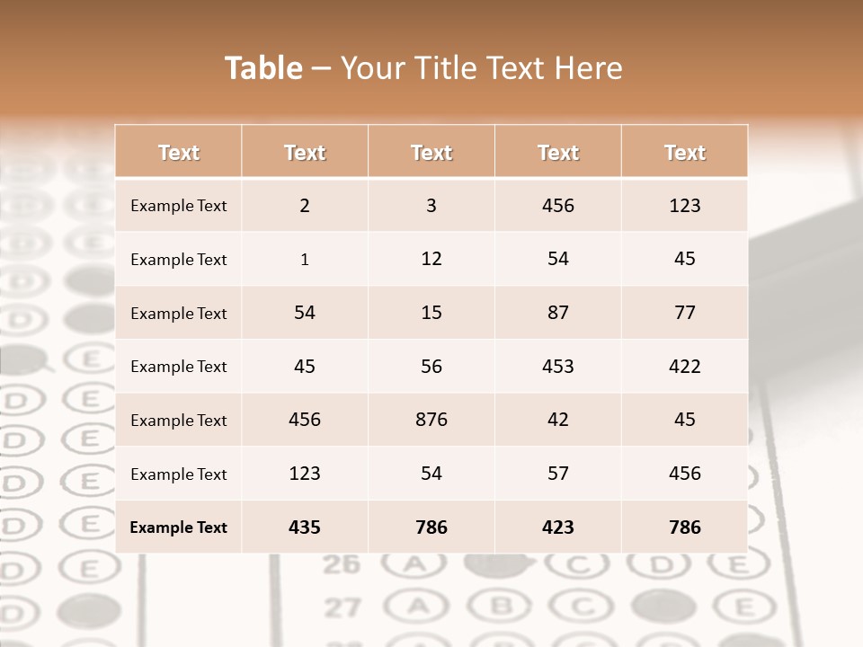 Closeup Solution Horizontal PowerPoint Template