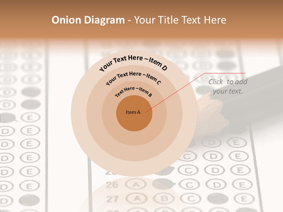 Closeup Solution Horizontal PowerPoint Template