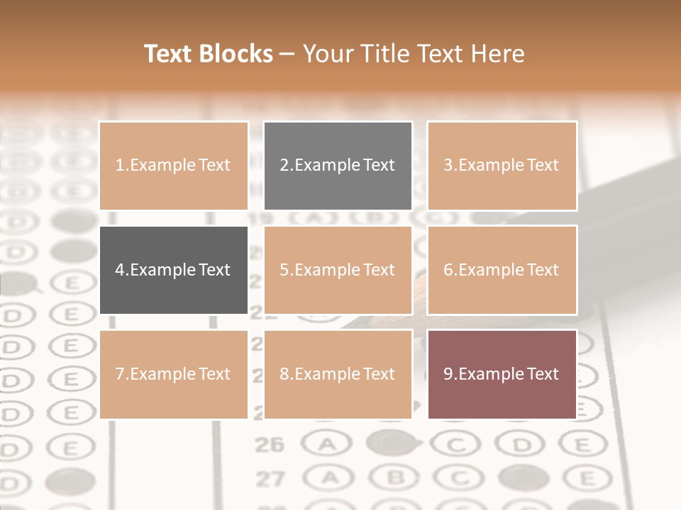 Closeup Solution Horizontal PowerPoint Template