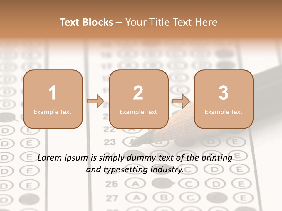 Closeup Solution Horizontal PowerPoint Template