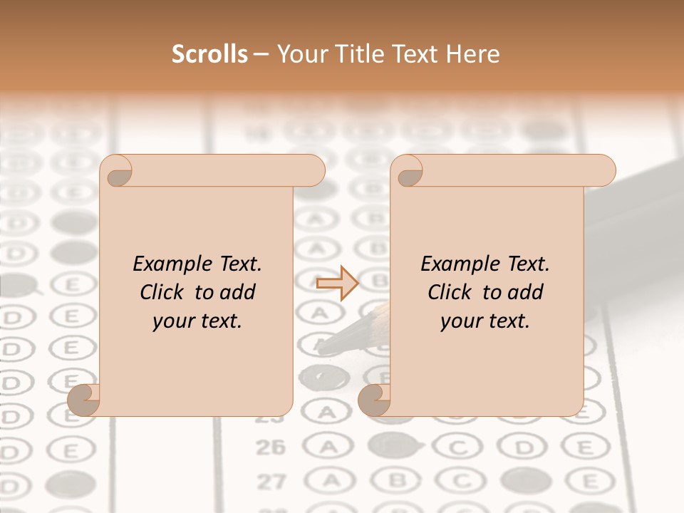 Closeup Solution Horizontal PowerPoint Template