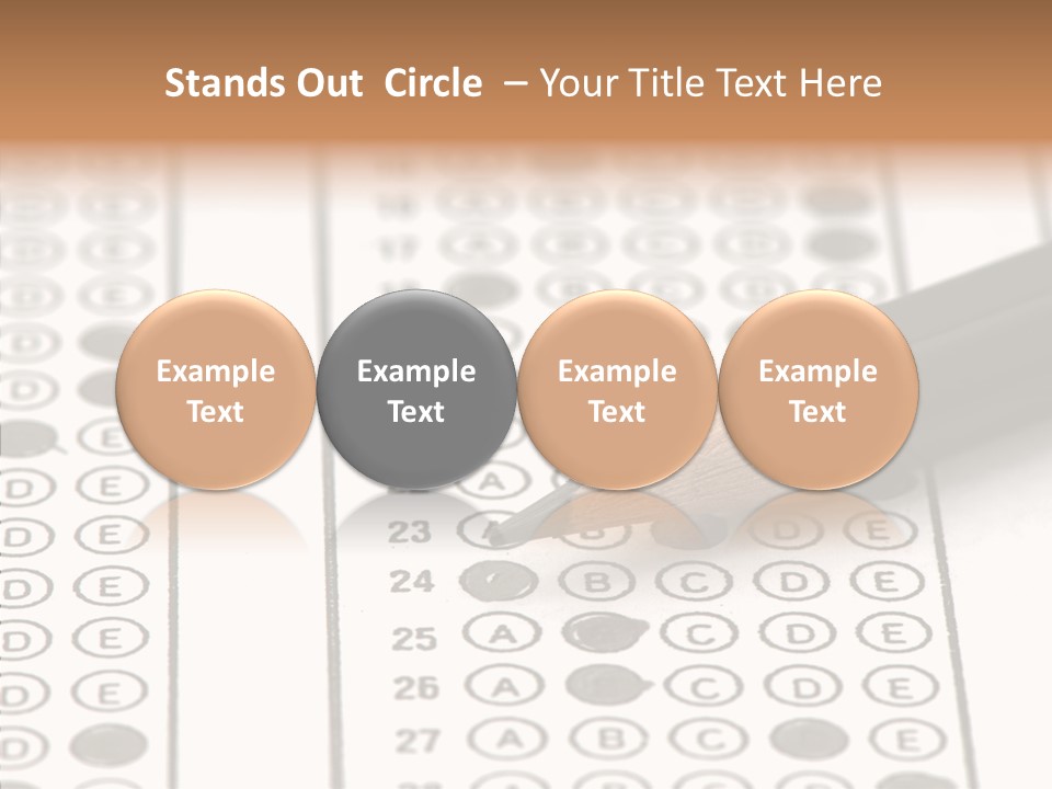 Closeup Solution Horizontal PowerPoint Template