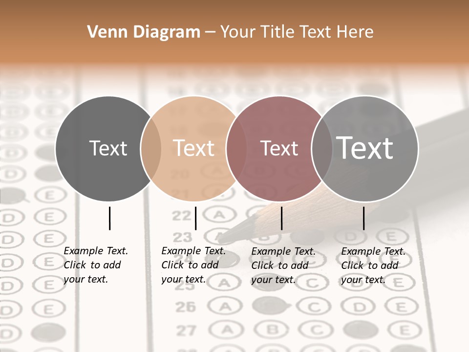 Closeup Solution Horizontal PowerPoint Template