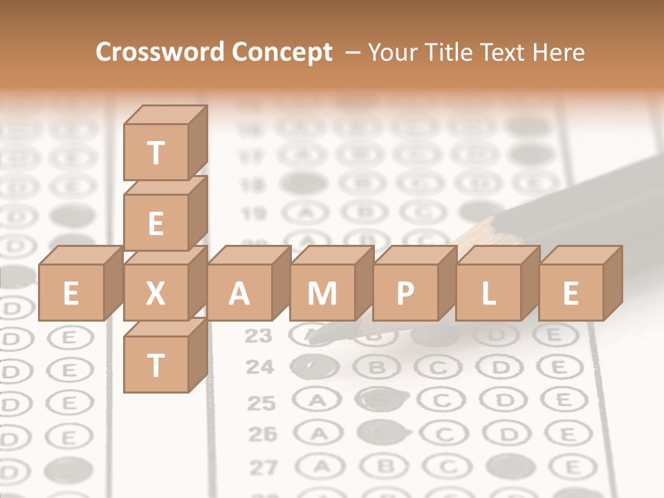 Closeup Solution Horizontal PowerPoint Template