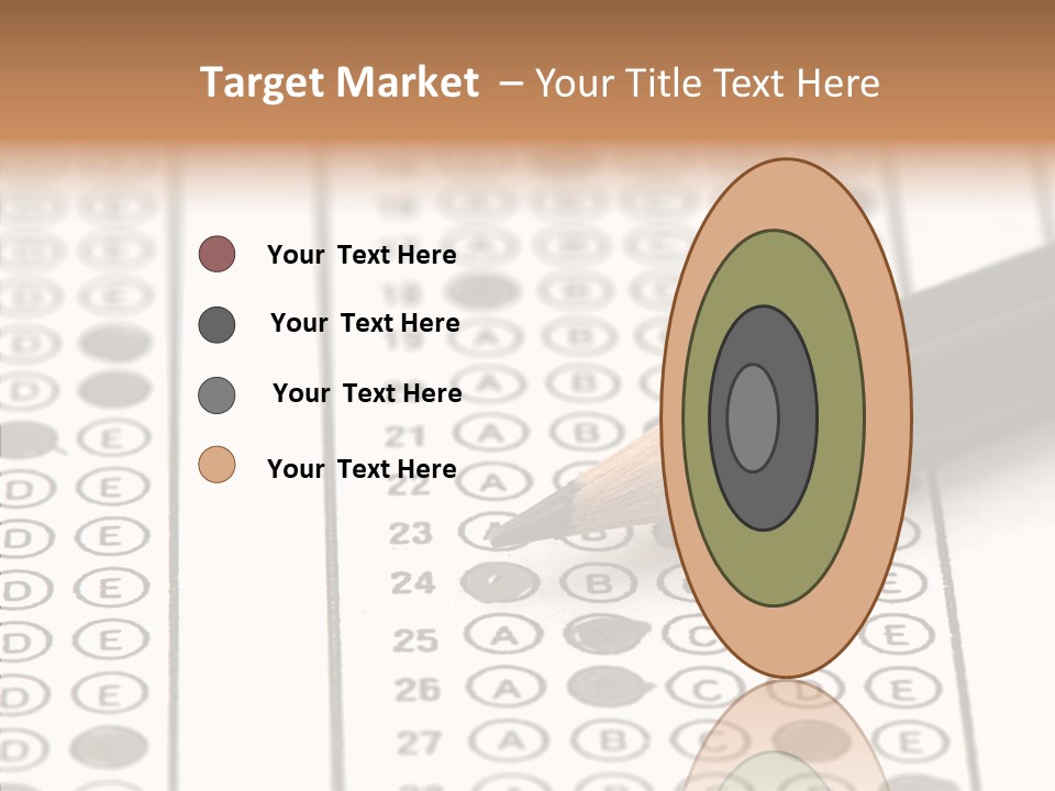 Closeup Solution Horizontal PowerPoint Template