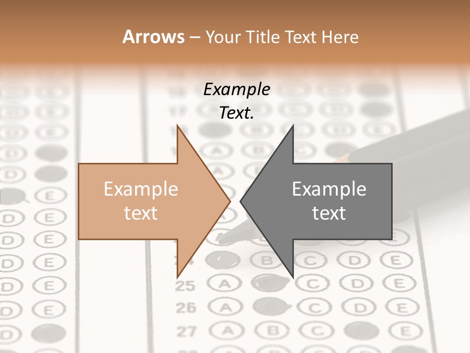 Closeup Solution Horizontal PowerPoint Template