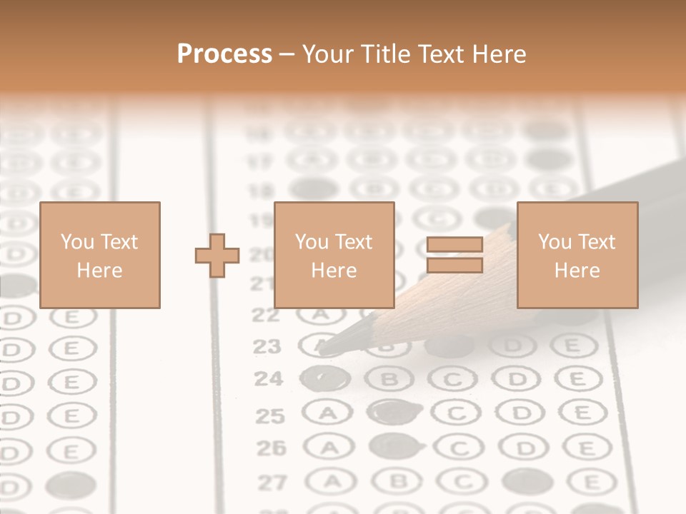 Closeup Solution Horizontal PowerPoint Template