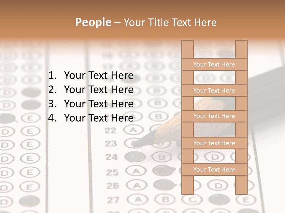 Closeup Solution Horizontal PowerPoint Template