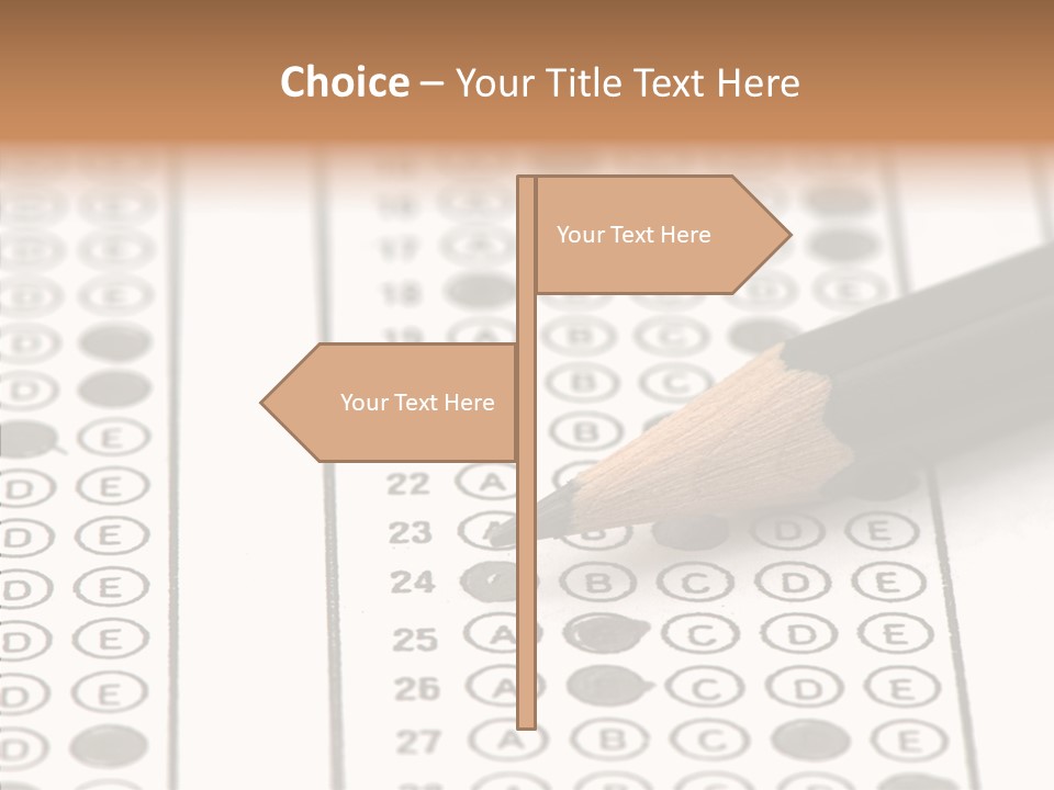 Closeup Solution Horizontal PowerPoint Template