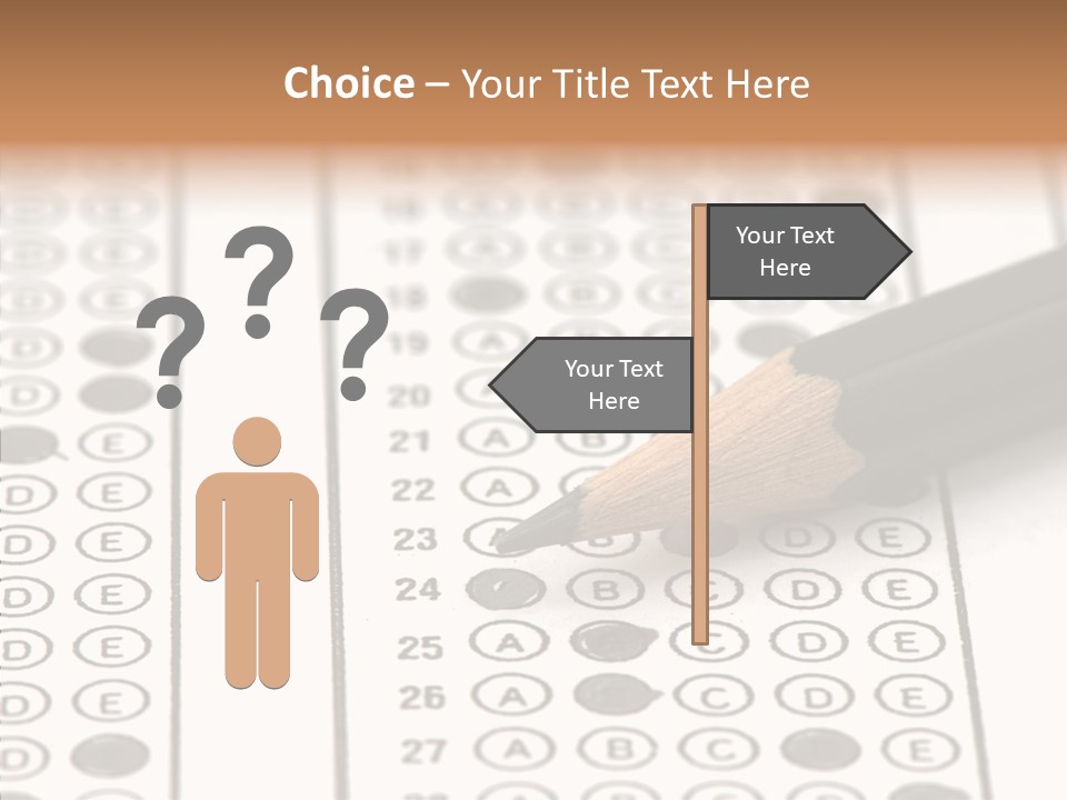 Closeup Solution Horizontal PowerPoint Template