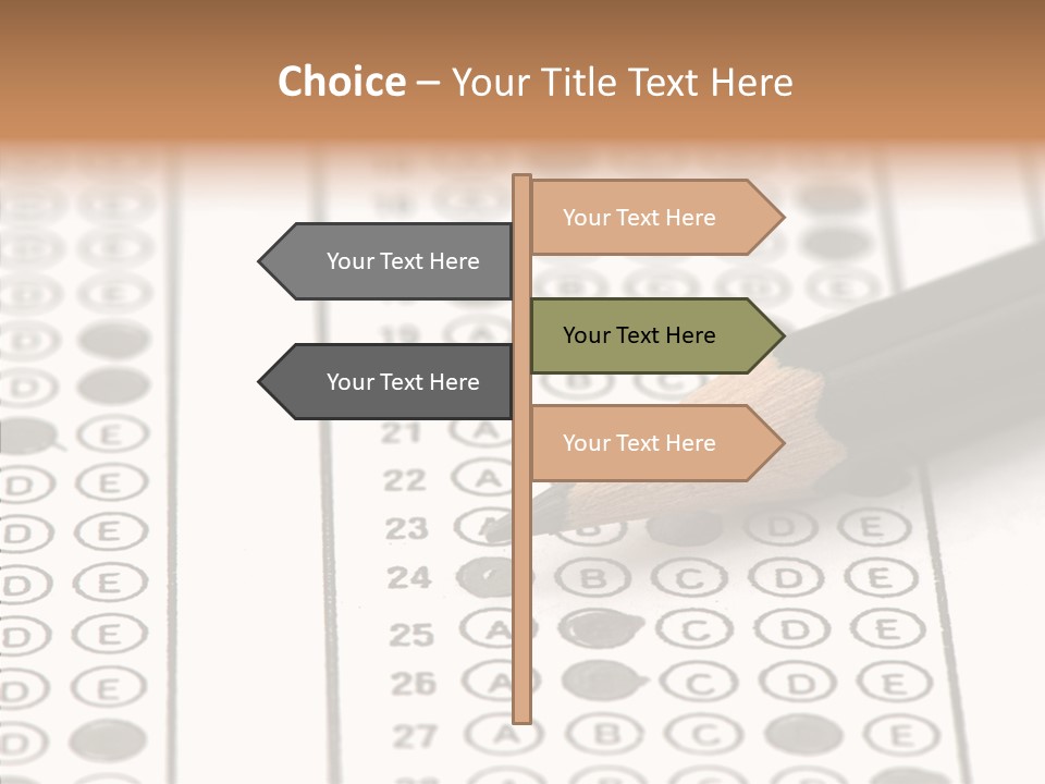 Closeup Solution Horizontal PowerPoint Template