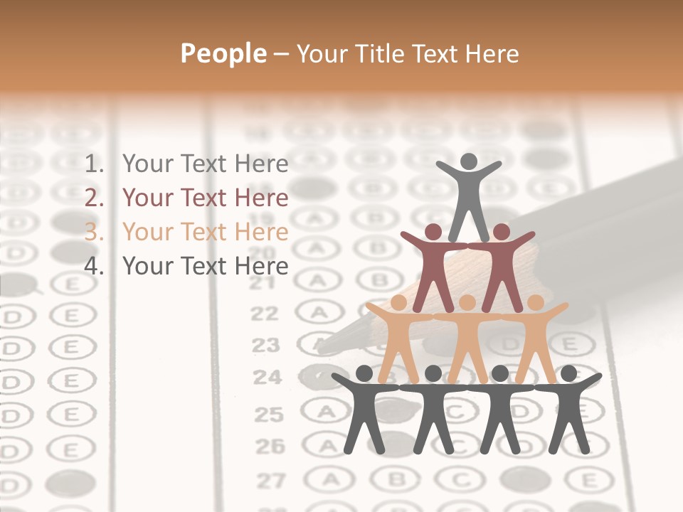 Closeup Solution Horizontal PowerPoint Template