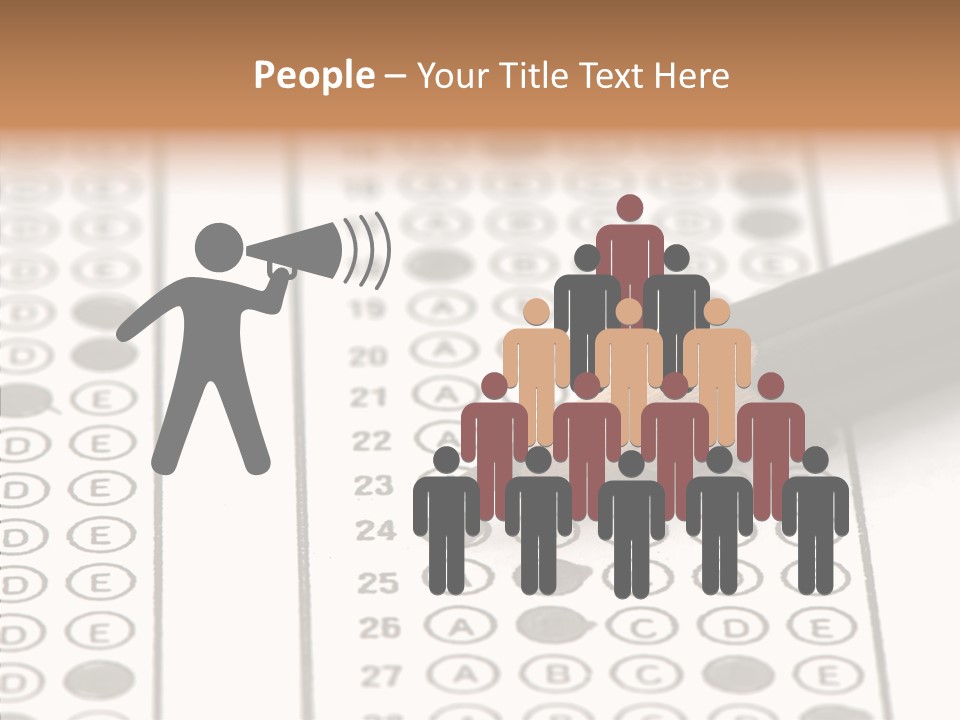 Closeup Solution Horizontal PowerPoint Template