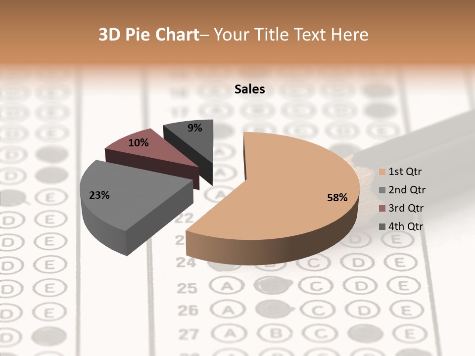 Closeup Solution Horizontal PowerPoint Template