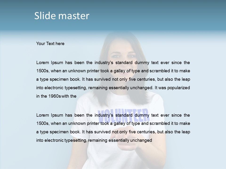 One Teen  PowerPoint Template