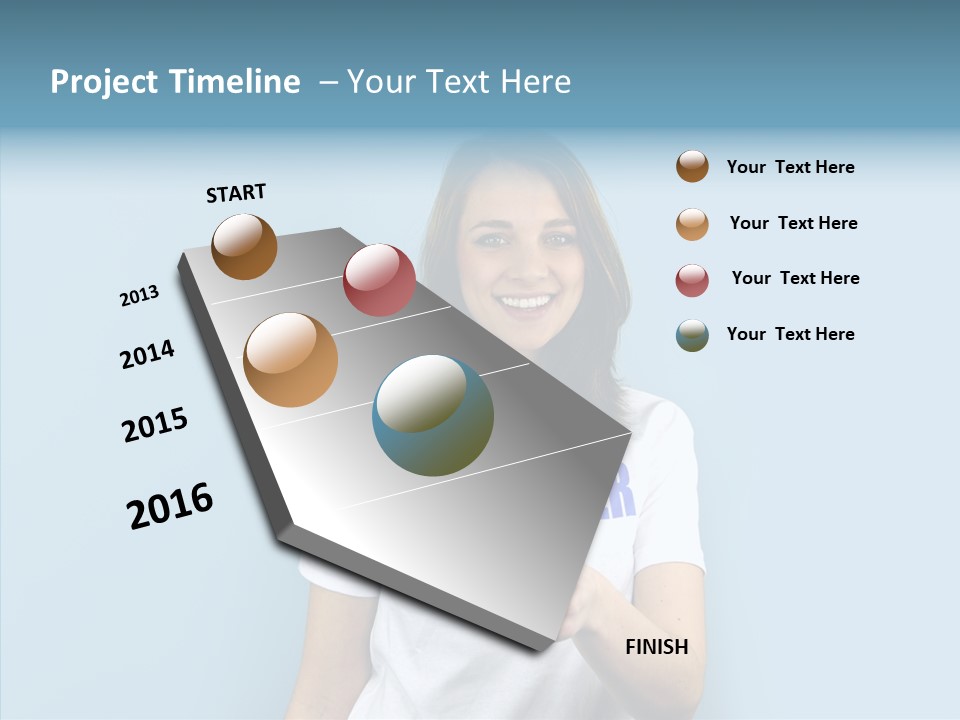 One Teen  PowerPoint Template