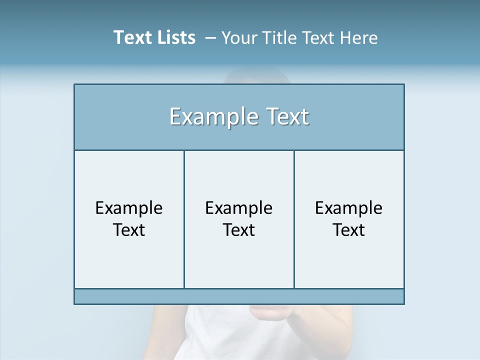 One Teen  PowerPoint Template