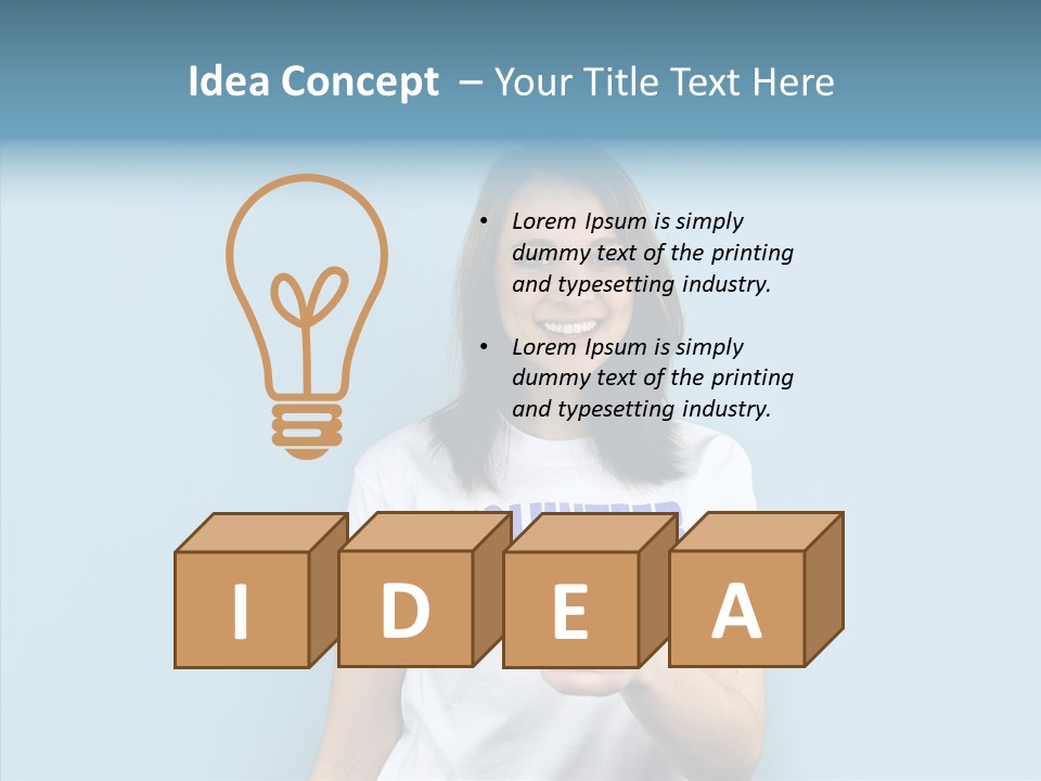 One Teen  PowerPoint Template