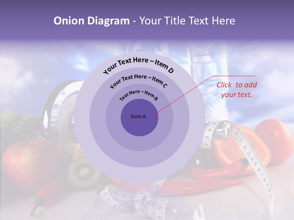 Closeup Weight Health Care PowerPoint Template