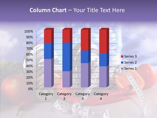 Closeup Weight Health Care PowerPoint Template