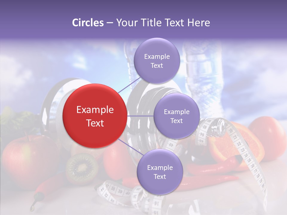 Closeup Weight Health Care PowerPoint Template