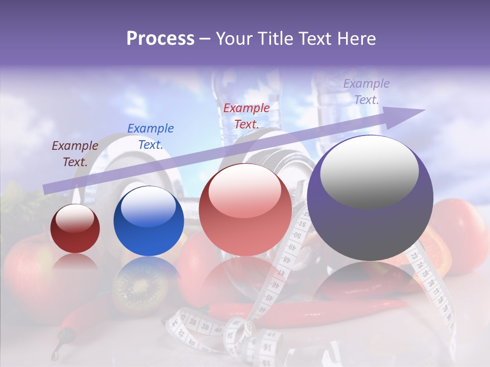 Closeup Weight Health Care PowerPoint Template