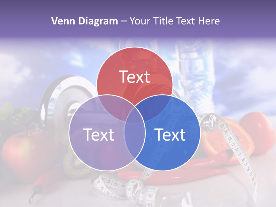Closeup Weight Health Care PowerPoint Template