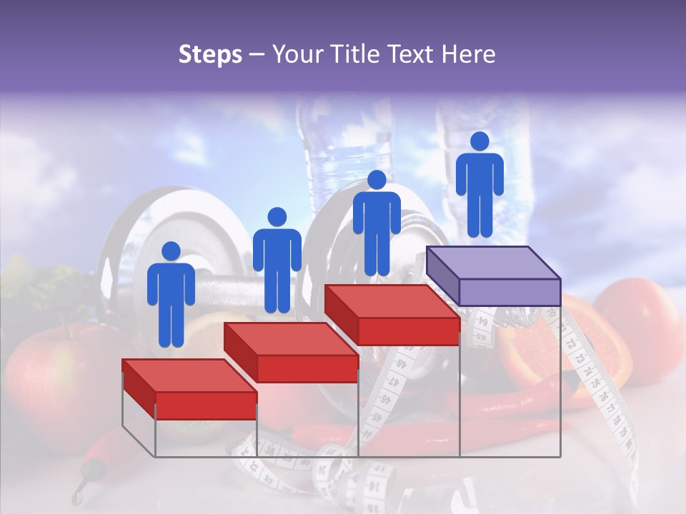 Closeup Weight Health Care PowerPoint Template