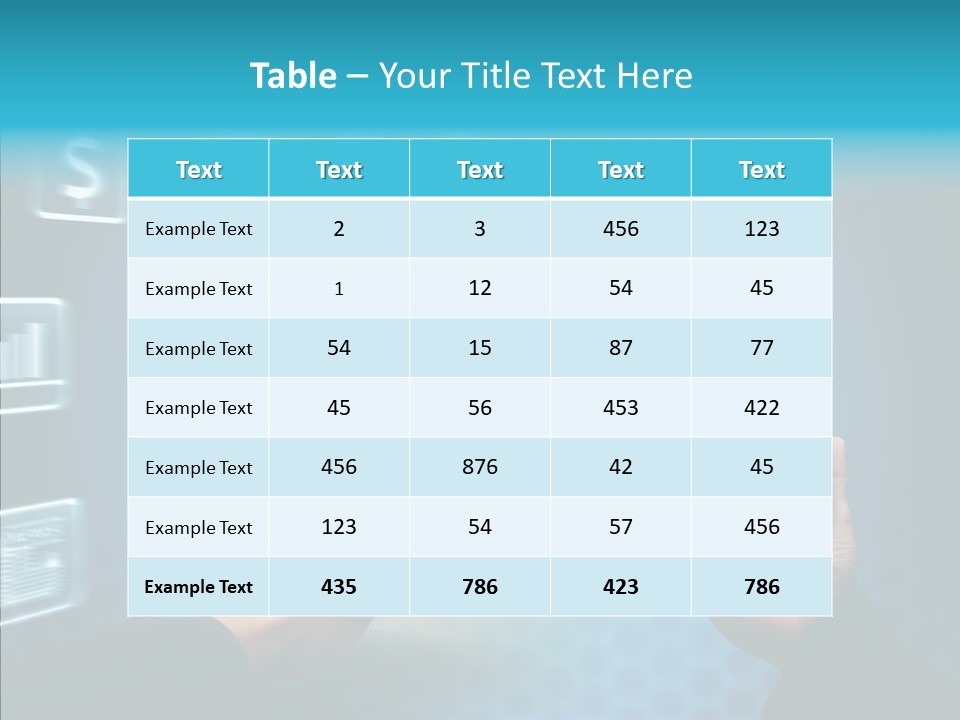 A Person Holding A Smart Phone In Their Hands PowerPoint Template