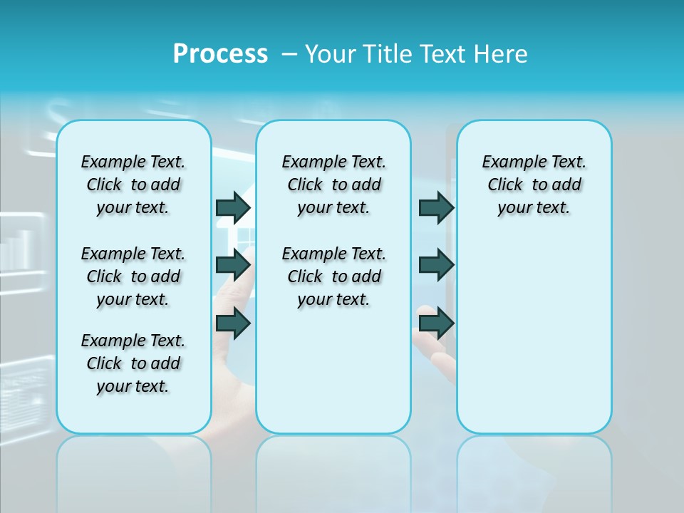 A Person Holding A Smart Phone In Their Hands PowerPoint Template