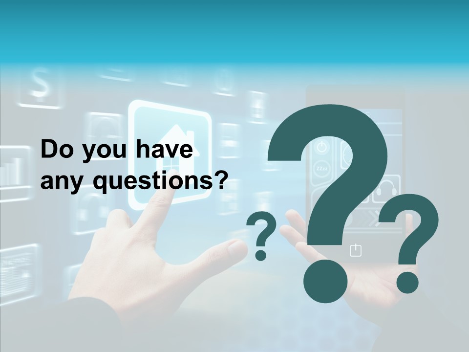 A Person Holding A Smart Phone In Their Hands PowerPoint Template