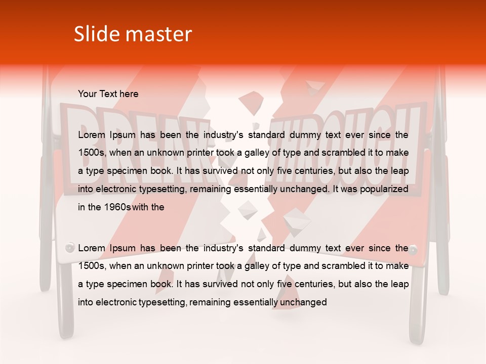 Concept Icon Keyboard PowerPoint Template