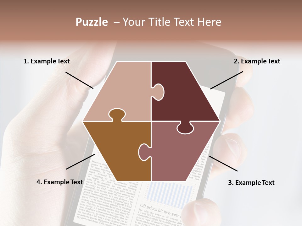 Business Information Mobile PowerPoint Template