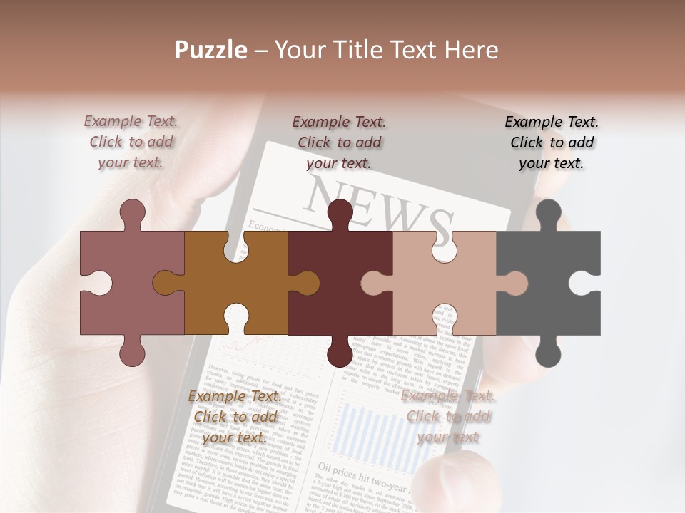 Business Information Mobile PowerPoint Template