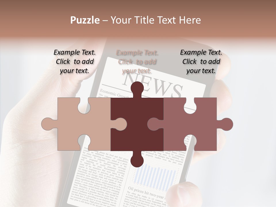 Business Information Mobile PowerPoint Template