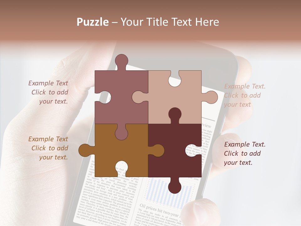 Business Information Mobile PowerPoint Template