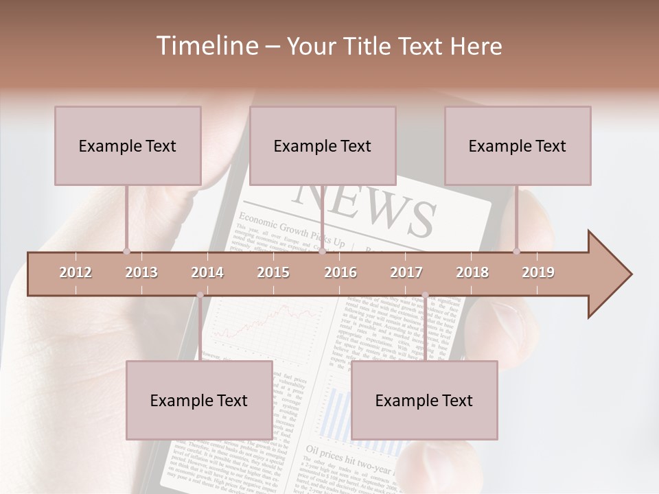 Business Information Mobile PowerPoint Template