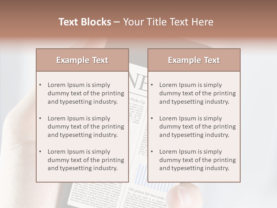 Business Information Mobile PowerPoint Template